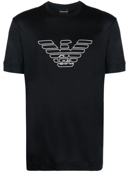 T-shirt Emporio Armani blå