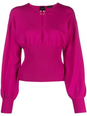 Vlnený sveter s prackou Pinko