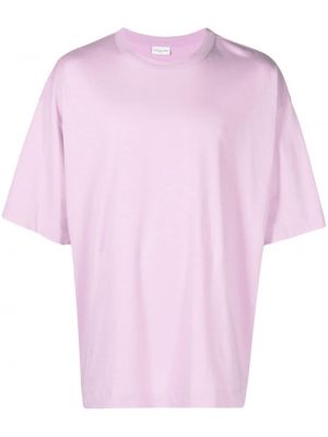 T-shirt aus baumwoll mit rundem ausschnitt Dries Van Noten
