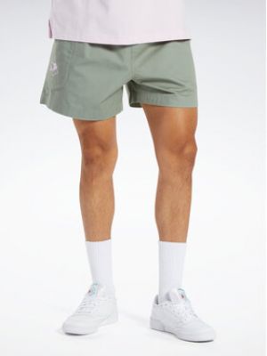 Shorts de sport Reebok vert