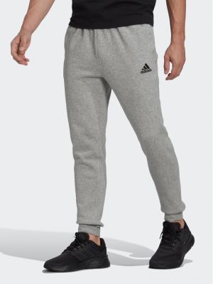 Pantalon de joggings en polaire Adidas gris