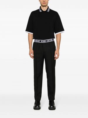 Kelnės slim fit Versace Jeans Couture juoda