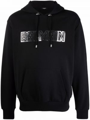 Sudadera con capucha Balmain negro