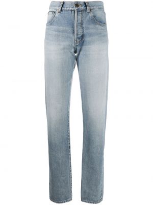 Straight fit džíny s vysokým pasem Saint Laurent