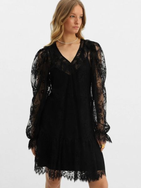 Черное вечернее платье Lilly Bennet