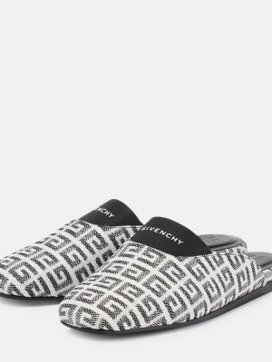 Papuci de casă din jacard Givenchy