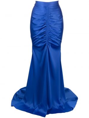 Suknja s draperijom Alex Perry plava