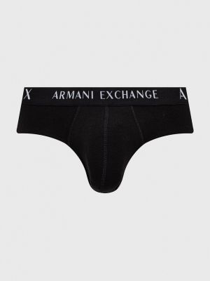 Slipy Armani Exchange czarne