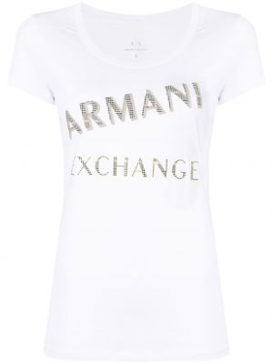 T-shirt Armani Exchange vit