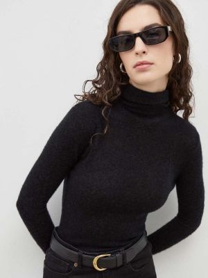 Sweter wełniany American Vintage czarny