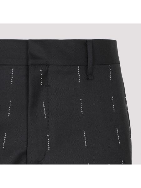 Pantalones rectos bootcut Givenchy negro