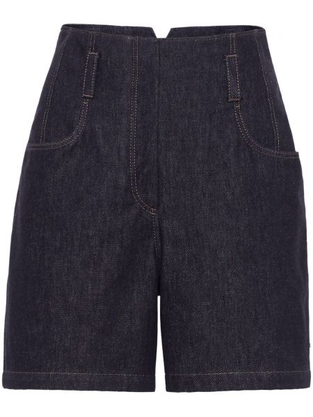 Denimshorts Brunello Cucinelli blå