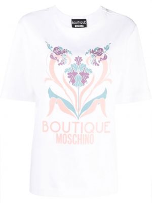 Tričko Boutique Moschino, bílá