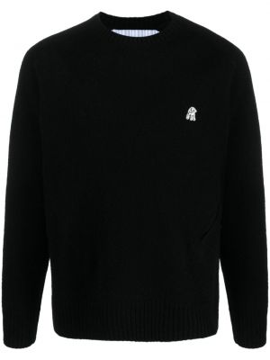 Vlnený sveter Undercover čierna