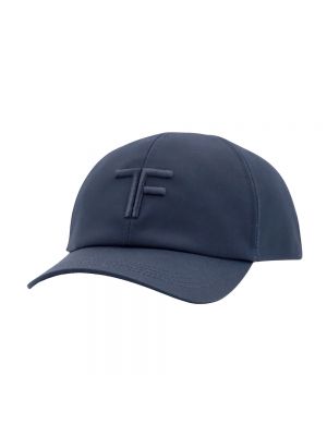 Gorra de cuero de algodón Tom Ford