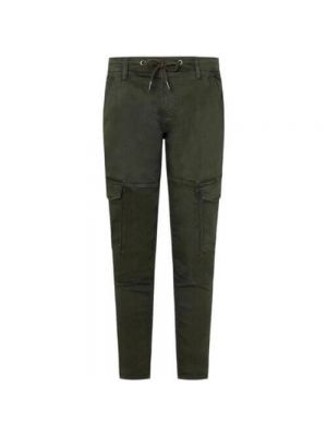 Spodnie slim fit Pepe Jeans zielone