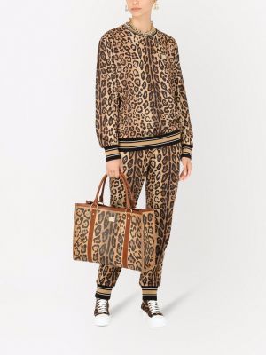 Shopper à imprimé à imprimé léopard Dolce & Gabbana