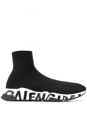 Sneaker Balenciaga Speed schwarz