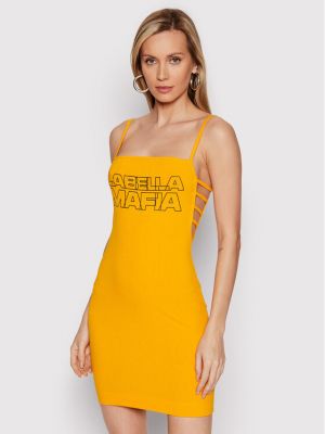Φόρεμα Labellamafia κίτρινο