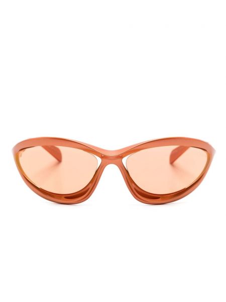 Sluneční brýle Prada Eyewear oranžové