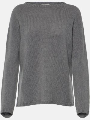 Jersey de lana de tela jersey 's Max Mara gris