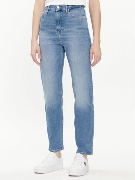 Синие прямые джинсы Tommy Jeans