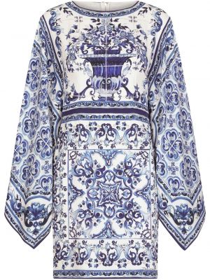 Mini obleka s potiskom Dolce & Gabbana