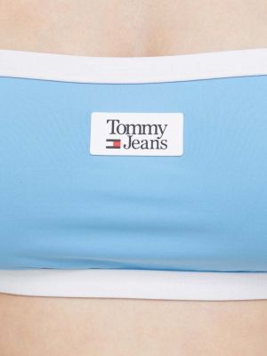 Měkká podprsenka Tommy Jeans modrá