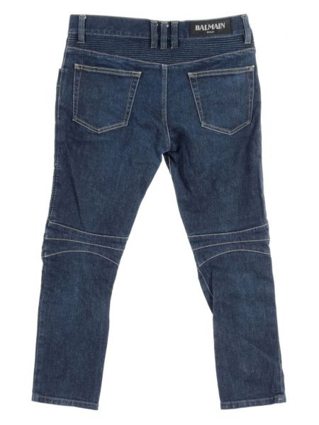 Pantalon Balmain Pre-owned bleu