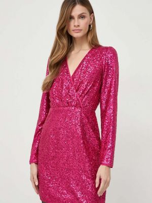 Mini šaty Morgan růžové