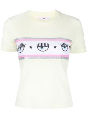 T-shirt Chiara Ferragni gul