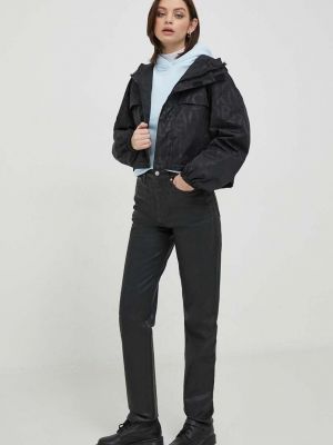 Kurtka jeansowa oversize Calvin Klein Jeans czarna