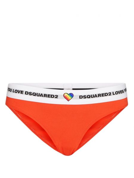 Trusser Dsquared2 orange