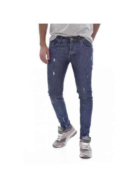 Skinny jeans Goldenim Paris blau