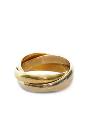 Klasyczny złoty pierścionek Cartier