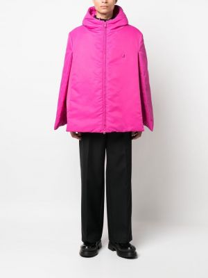 Krátký kabát Valentino růžový