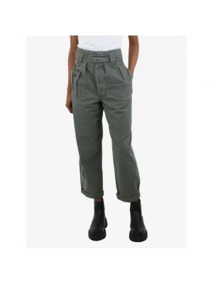 Pantalones Saint Laurent Vintage verde