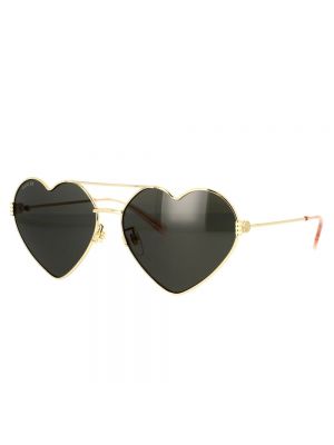 Okulary przeciwsłoneczne w serca Gucci