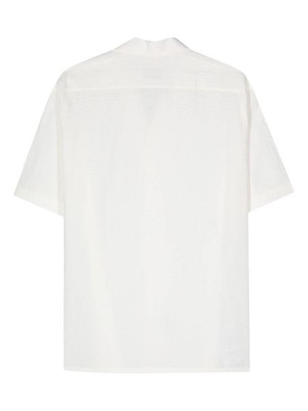 Kokvilnas krekls Brioni balts