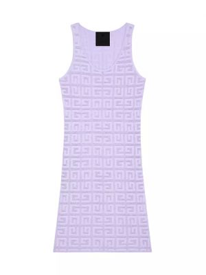 Трикотажное платье мини без рукавов Givenchy