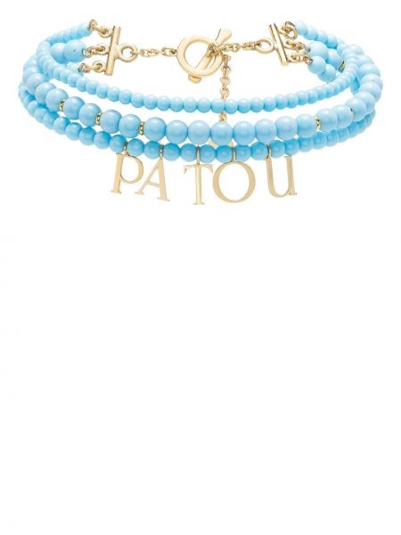 Perlen brosche Patou