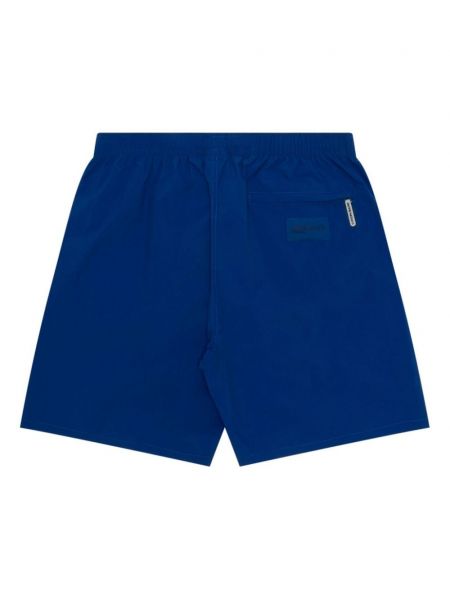 Shorts de sport à imprimé Aape By *a Bathing Ape® bleu