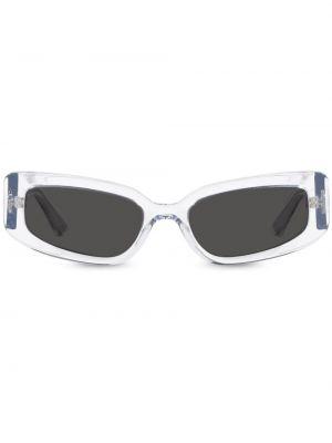 Průsvitné sluneční brýle Dolce & Gabbana Eyewear stříbrné