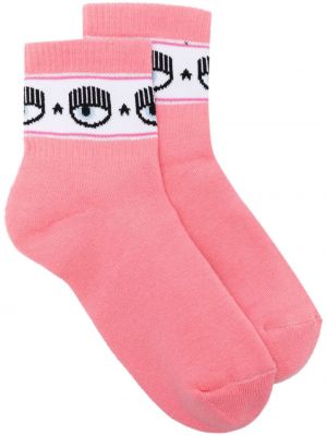 Socken Chiara Ferragni pink