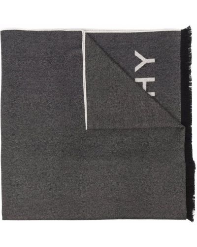 Bufanda de punto con estampado Givenchy gris
