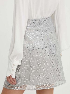 Mini sukně Bruuns Bazaar stříbrné