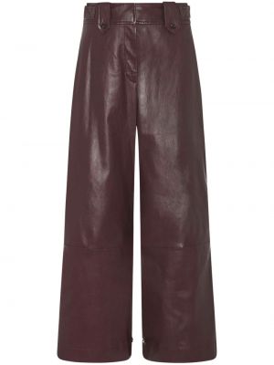 Pantaloni baggy Rosetta Getty marrone