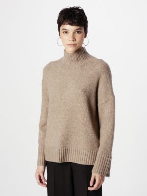 Пуловер Abercrombie & Fitch кафяво