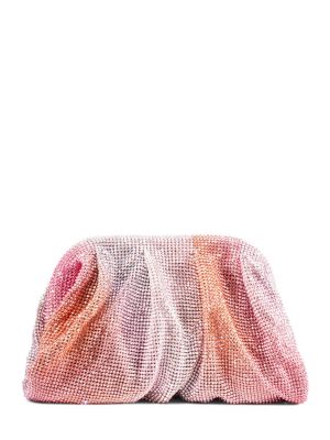 Tīkliņa clutch somiņa Benedetta Bruzziches rozā