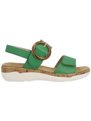 Sandály Remonte zelené